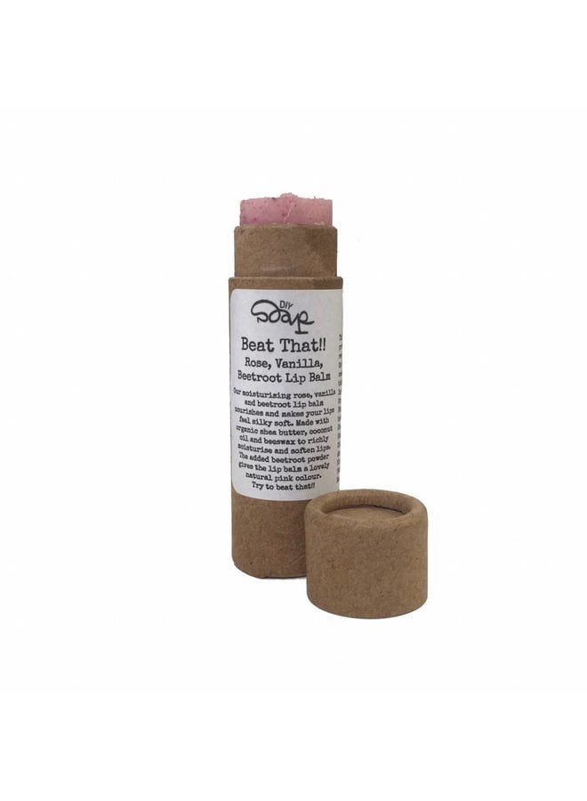 Lip balm natuurlijk gekleurd met bieten