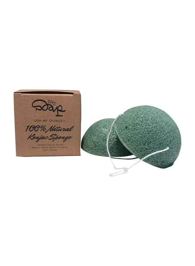 Konjac Spons Aloe Vera Gemengde Huid