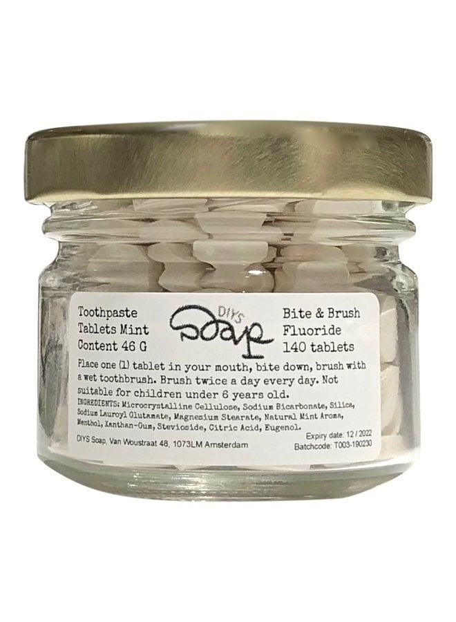 Tandpasta Tabletten met Fluoride