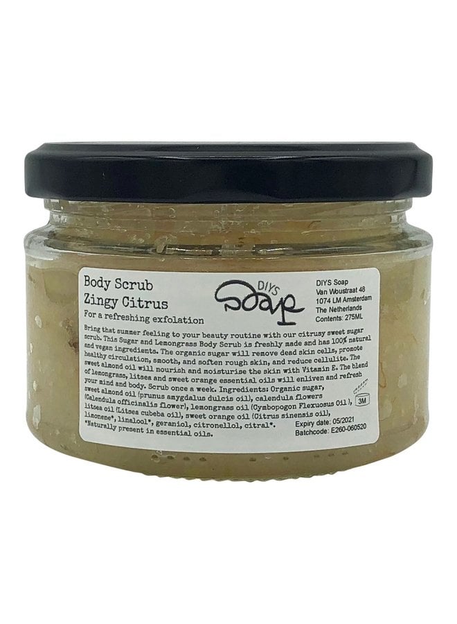 Body Scrub Sugar & Lemongrass